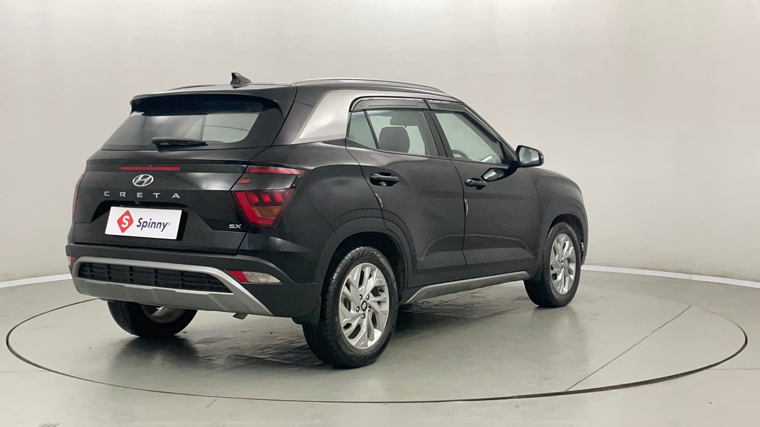 Used 2021 Hyundai Creta SX 1.5 Petrol Executive Petrol Manual exterior RIGHT REAR CORNER VIEW