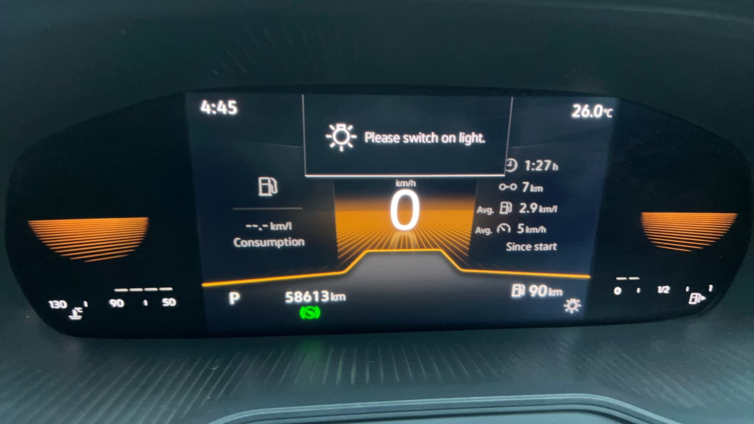 Used 2022 Skoda Kushaq Style 1.5L TSI DSG (6 Airbags) Petrol Automatic interior CLUSTERMETER VIEW