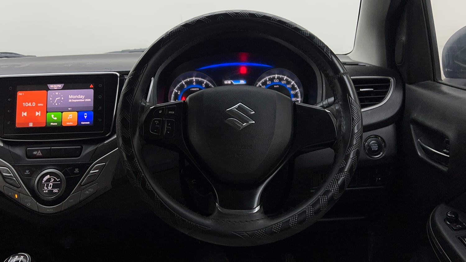 Used 2020 Maruti Suzuki Baleno Zeta Petrol Manual interior STEERING VIEW