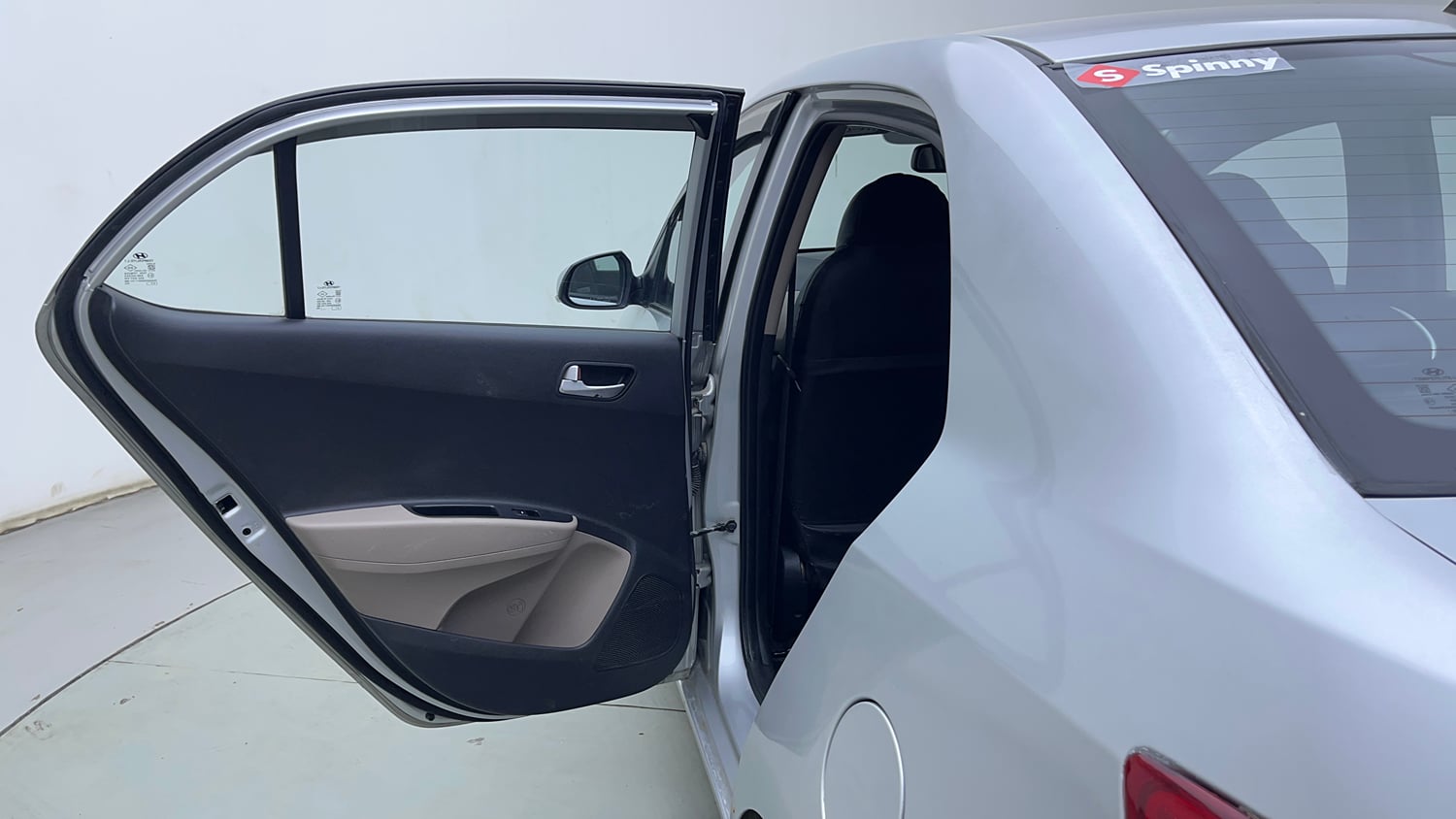 Used 2016 Hyundai Xcent SX 1.1 CRDi Diesel Manual interior LEFT REAR DOOR OPEN VIEW
