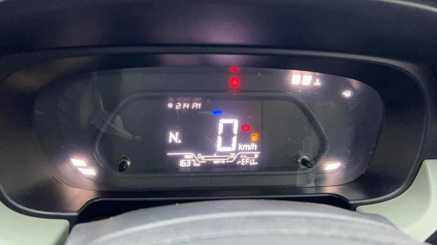 Used 2024 Tata Punch Adventure AMT Petrol Automatic interior CLUSTERMETER VIEW