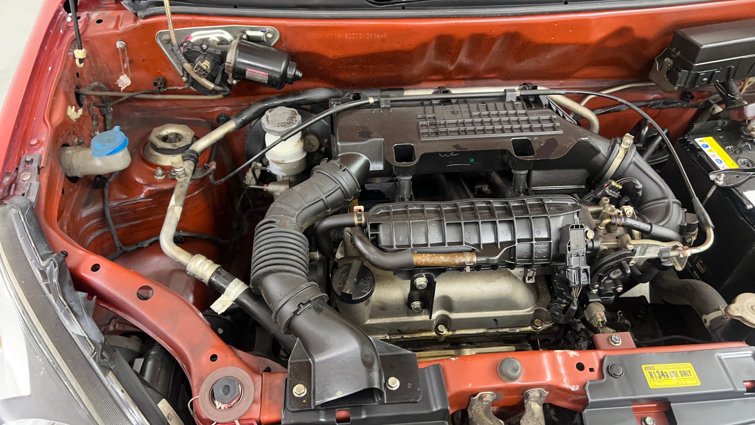 Used 2015 Maruti Suzuki Alto 800 Vxi Petrol Manual engine ENGINE RIGHT SIDE VIEW