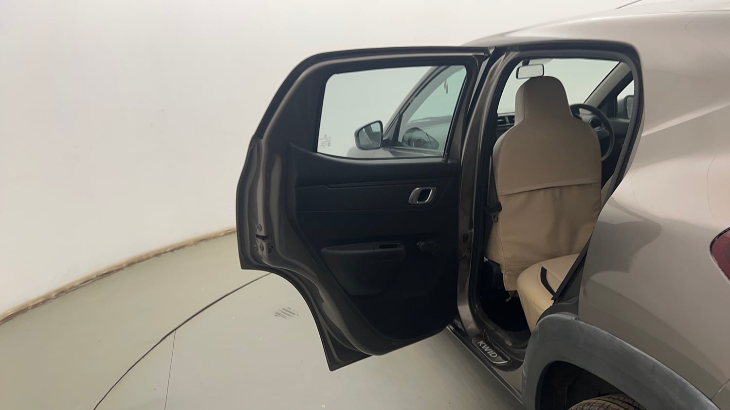 Used 2018 Renault Kwid RXT (O) 1.0 SCE Edition Petrol Manual interior LEFT REAR DOOR OPEN VIEW