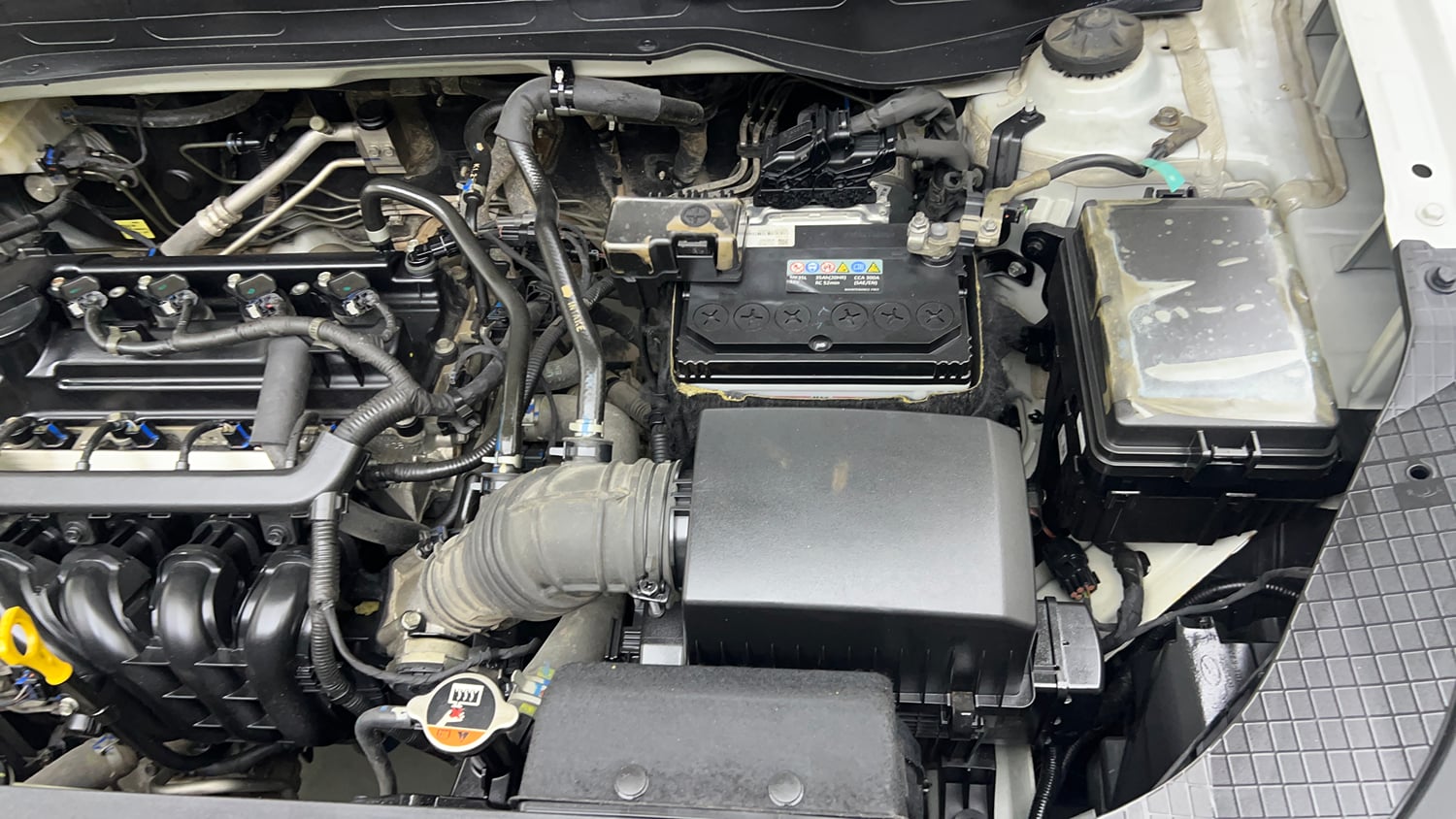 Used 2022 Hyundai Venue S 1.2 Petrol Petrol Manual engine ENGINE LEFT SIDE VIEW