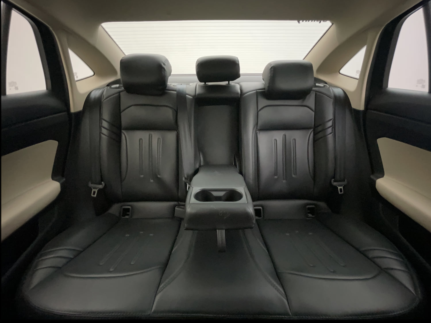 Used 2023 Volkswagen Virtus Highline 1.0 TSI AT Petrol Automatic interior REAR SEAT CONDITION VIEW