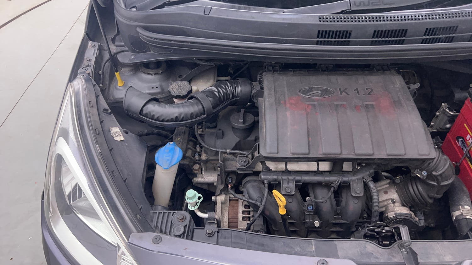 Used 2019 Hyundai Xcent SX Petrol Manual engine ENGINE RIGHT SIDE VIEW