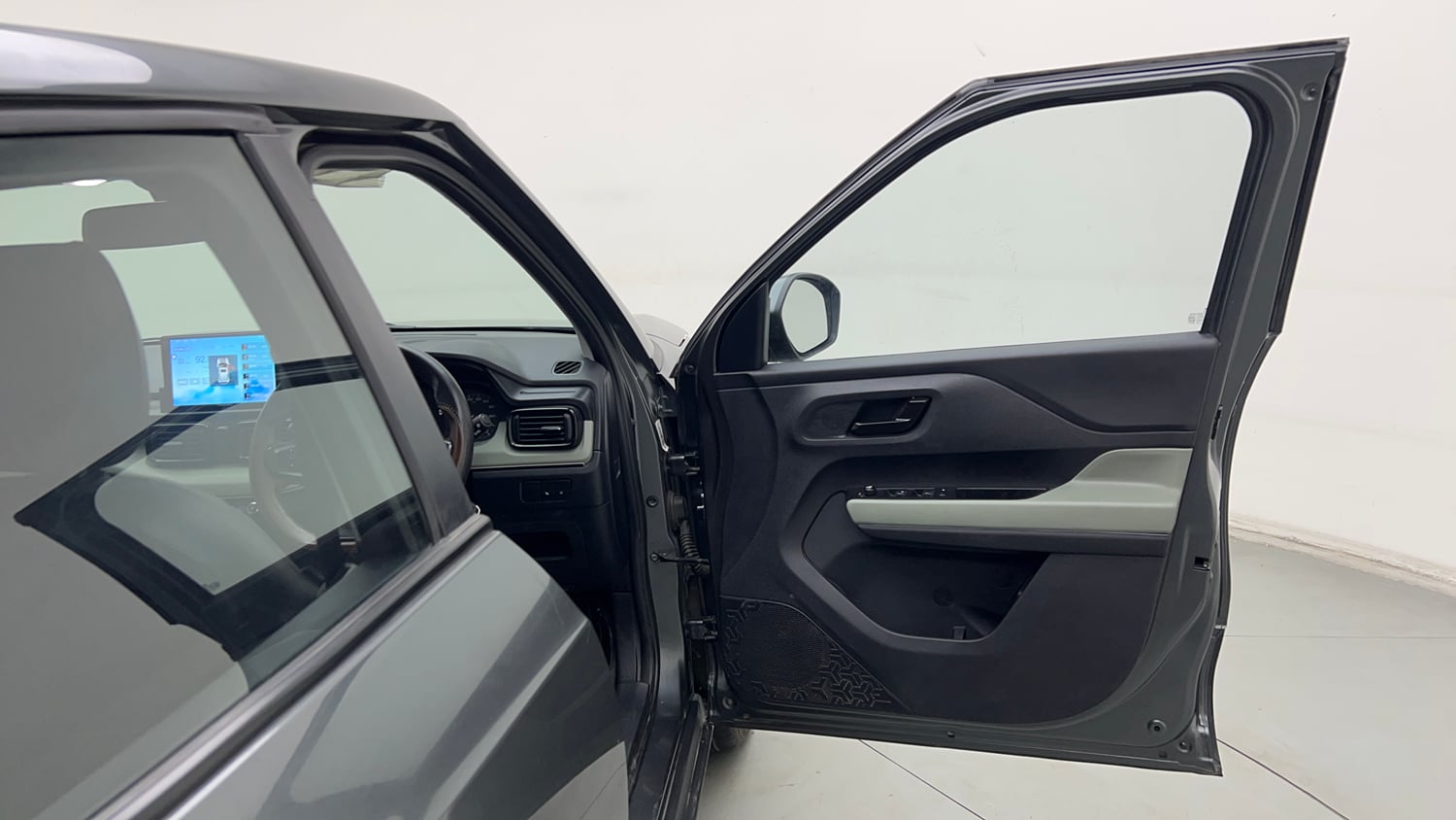 Used 2023 Tata Punch Adventure MT Petrol Manual interior RIGHT FRONT DOOR OPEN VIEW
