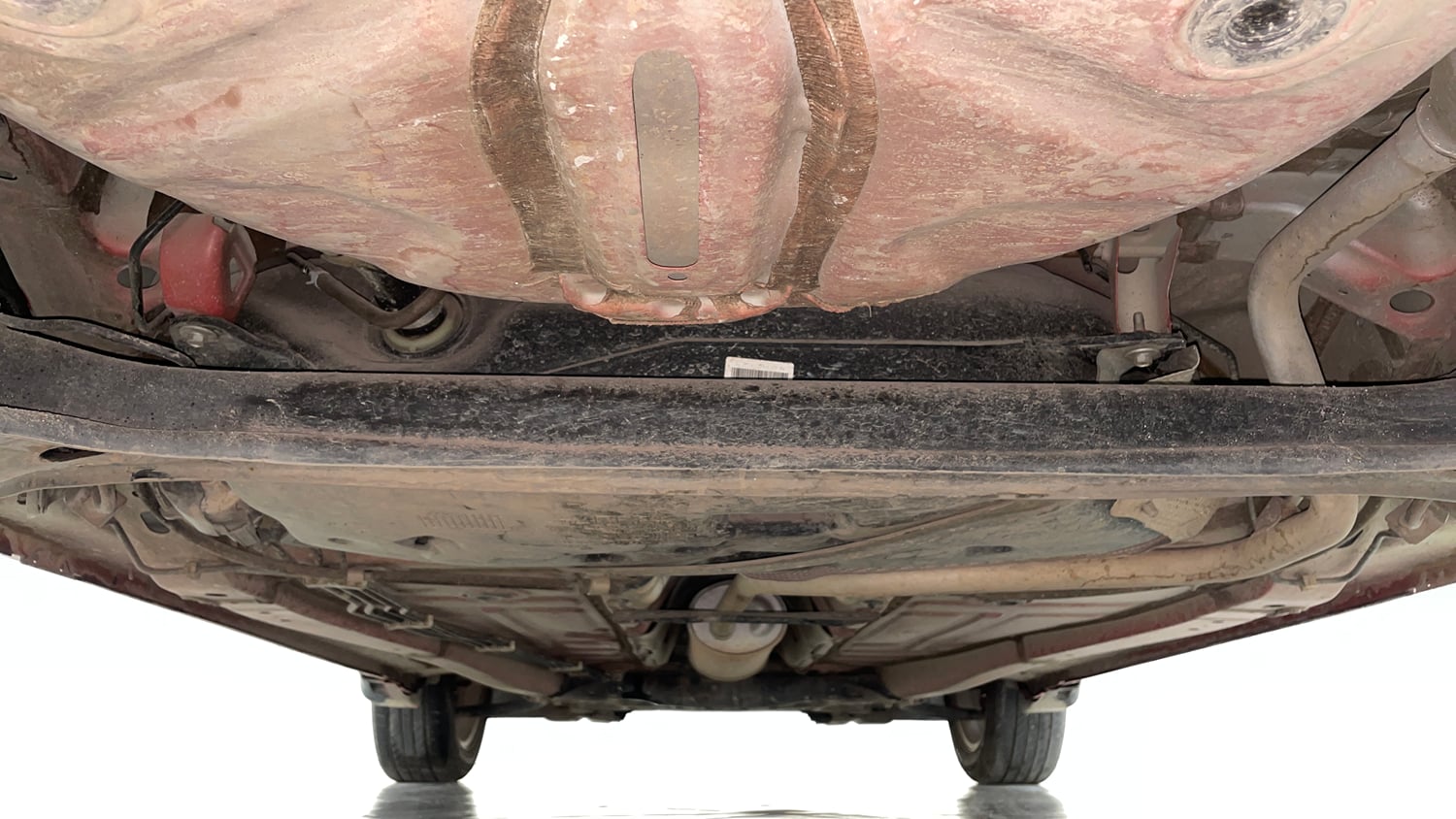 Used 2017 Maruti Suzuki Baleno Zeta 1.2 Petrol Manual extra REAR UNDERBODY VIEW (TAKEN FROM REAR)