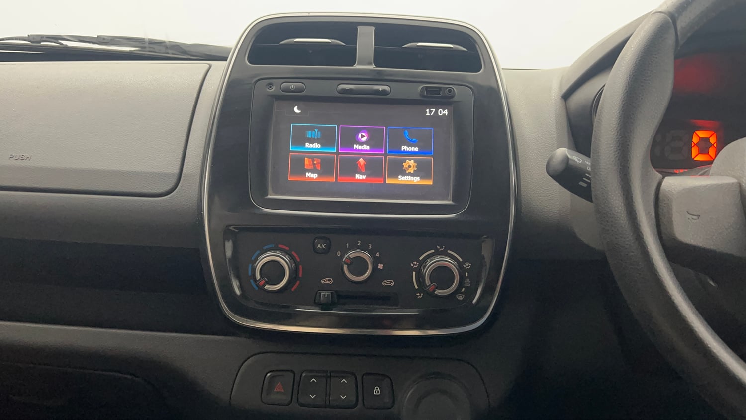 Used 2018 Renault Kwid RXT (O) 1.0 SCE Edition Petrol Manual top_features Integrated (in-dash) music system