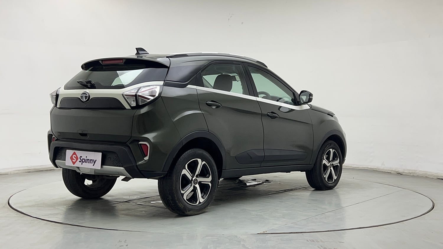 Used 2021 Tata Nexon XZA Plus Diesel Diesel Automatic exterior RIGHT REAR CORNER VIEW