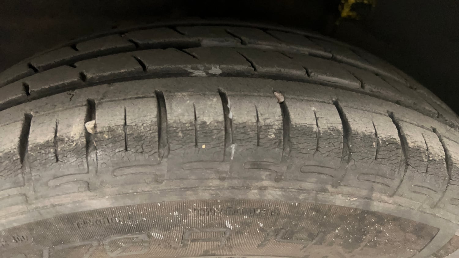 Used 2022 Hyundai Grand i10 Nios Sportz 1.2 Kappa VTVT Petrol Manual tyres RIGHT REAR TYRE TREAD VIEW