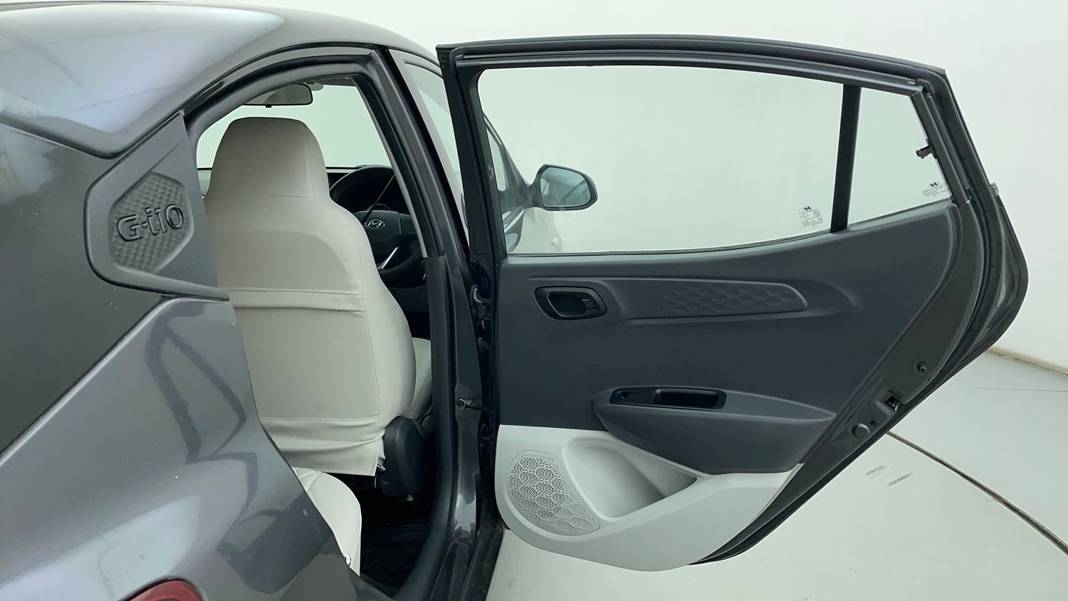 Used 2021 Hyundai Grand i10 Nios Magna 1.2 Kappa VTVT Petrol Manual interior RIGHT REAR DOOR OPEN VIEW