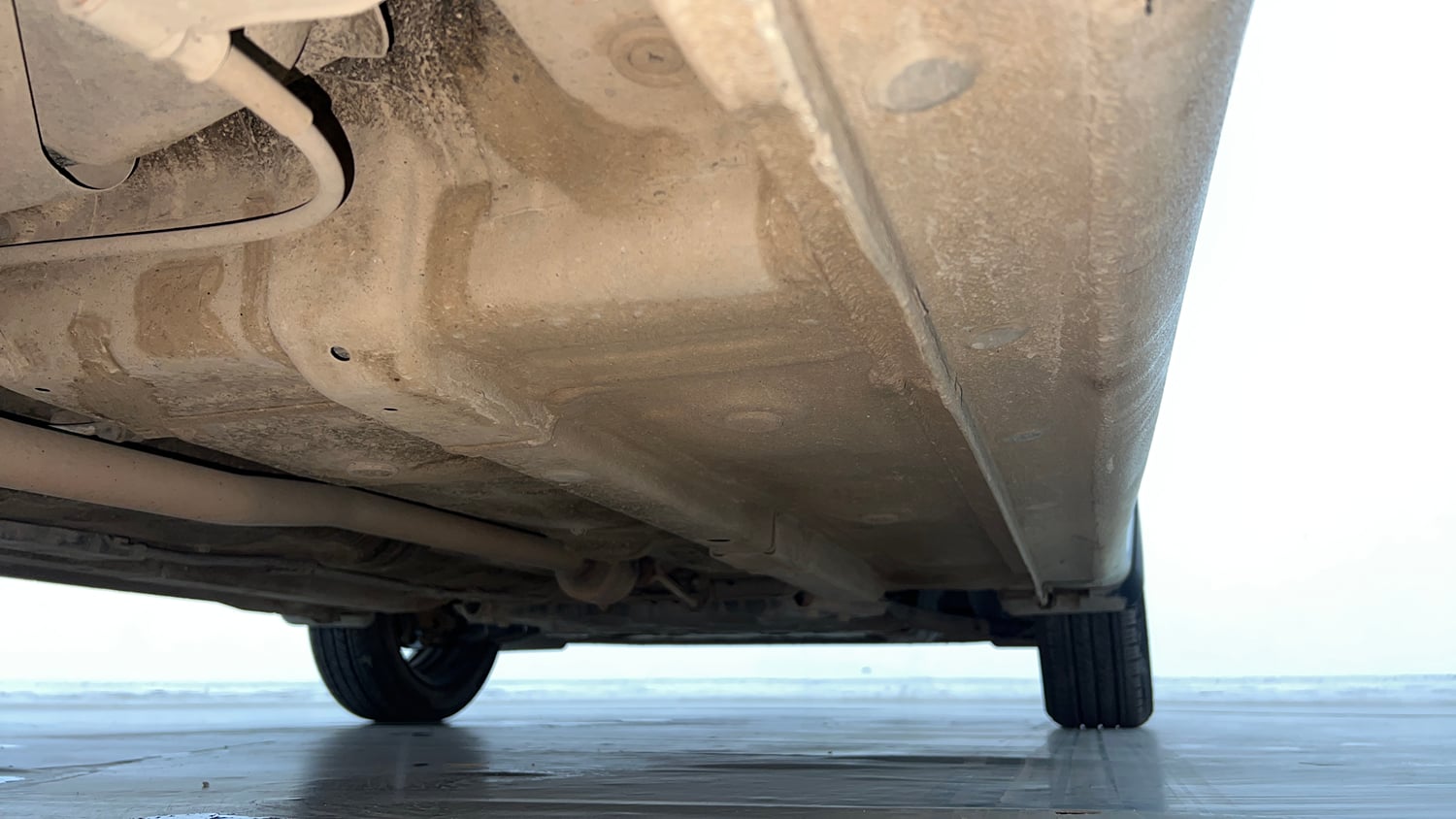 Used 2023 Hyundai Grand i10 Nios Sportz 1.2 Kappa VTVT Petrol Manual extra REAR RIGHT UNDERBODY VIEW