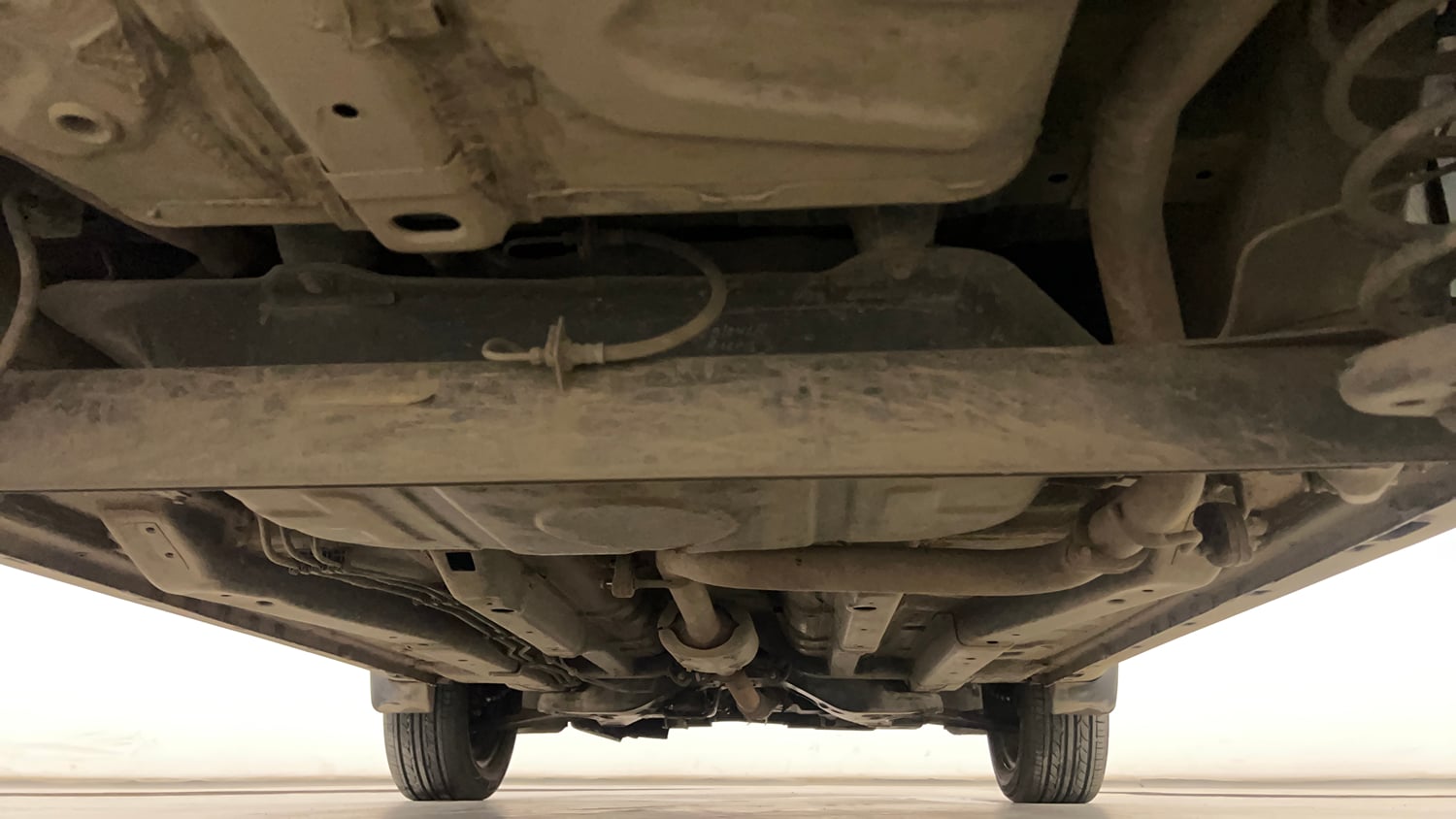 Used 2023 Tata Nexon XM (S) Diesel Diesel Manual extra REAR UNDERBODY VIEW (TAKEN FROM REAR)