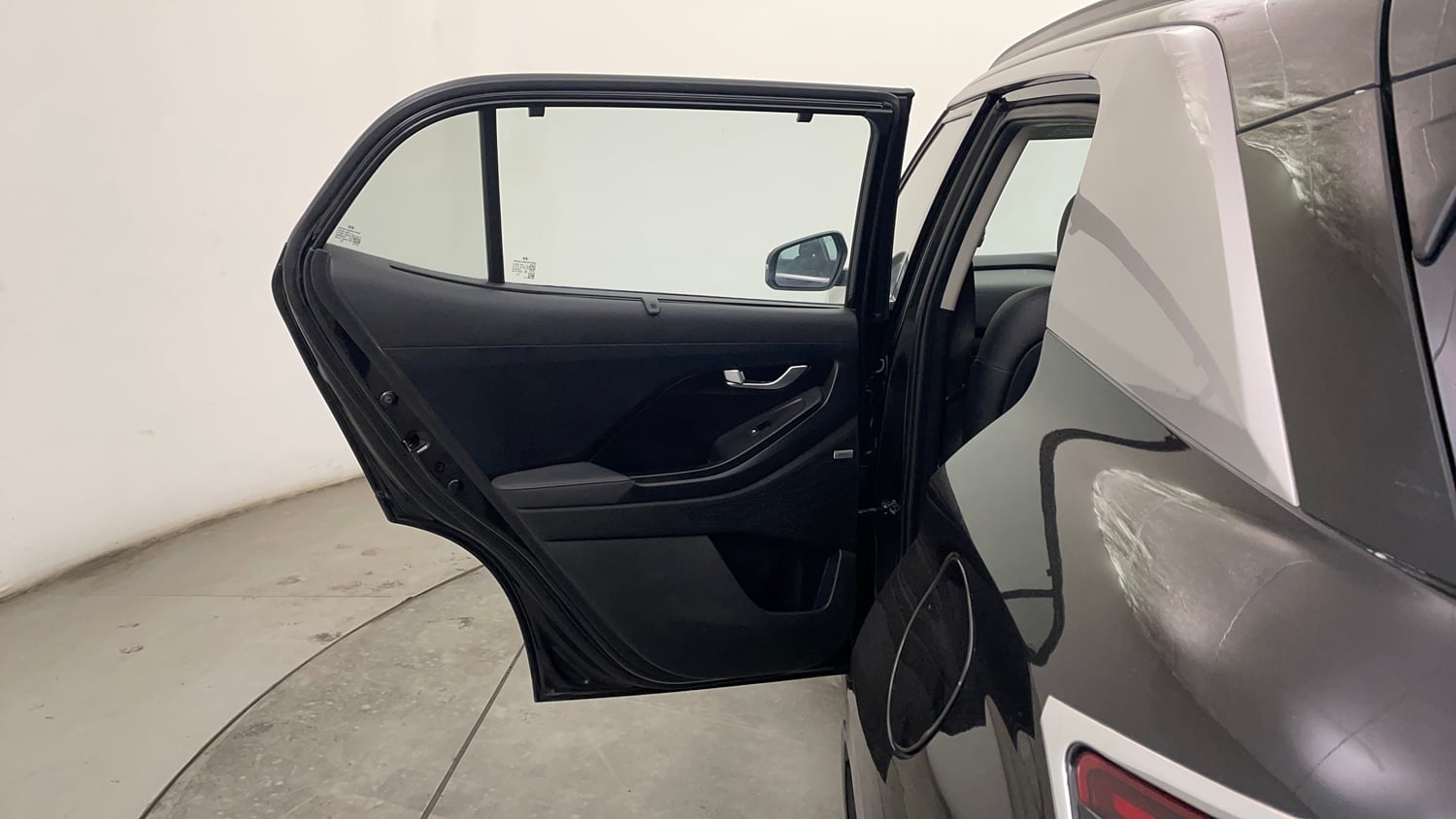 Used 2022 Hyundai Creta SX (O) 1.4 Turbo 7 DCT Petrol Automatic interior LEFT REAR DOOR OPEN VIEW
