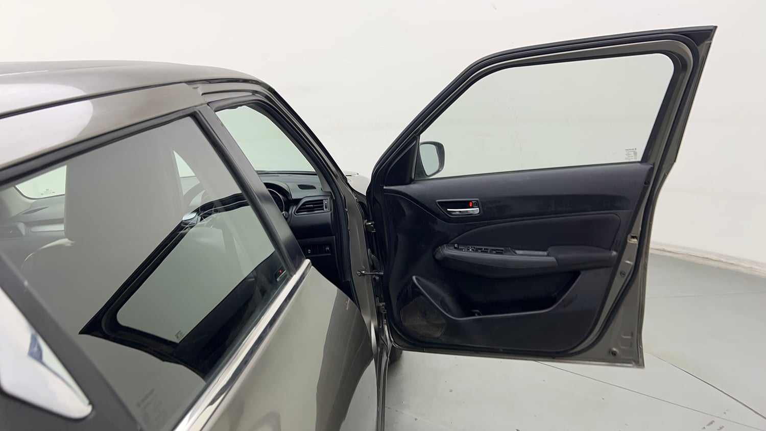 Used 2022 Maruti Suzuki Swift VXi Petrol Manual interior RIGHT FRONT DOOR OPEN VIEW