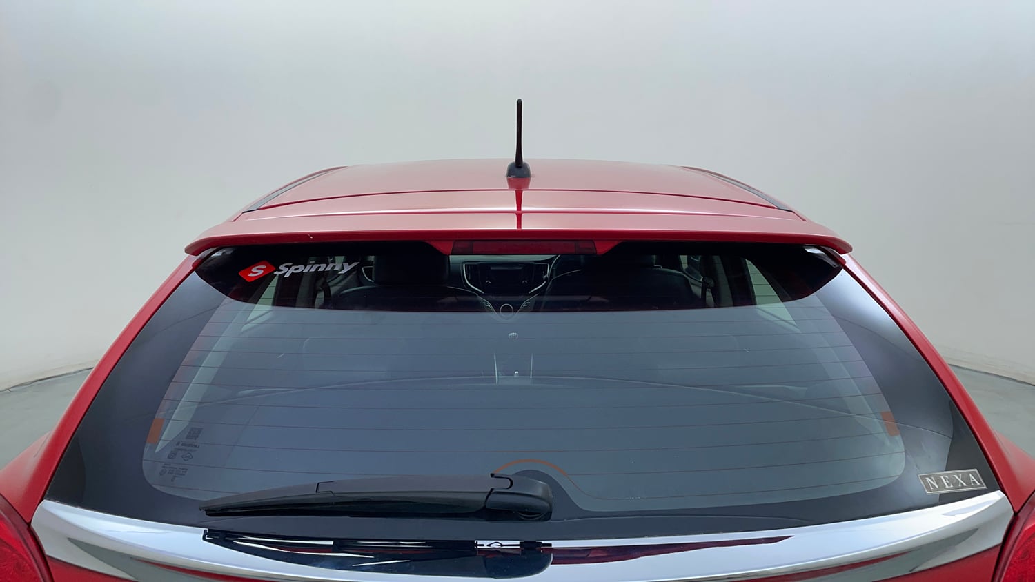 Used 2017 Maruti Suzuki Baleno Zeta 1.2 Petrol Manual exterior BACK WINDSHIELD VIEW