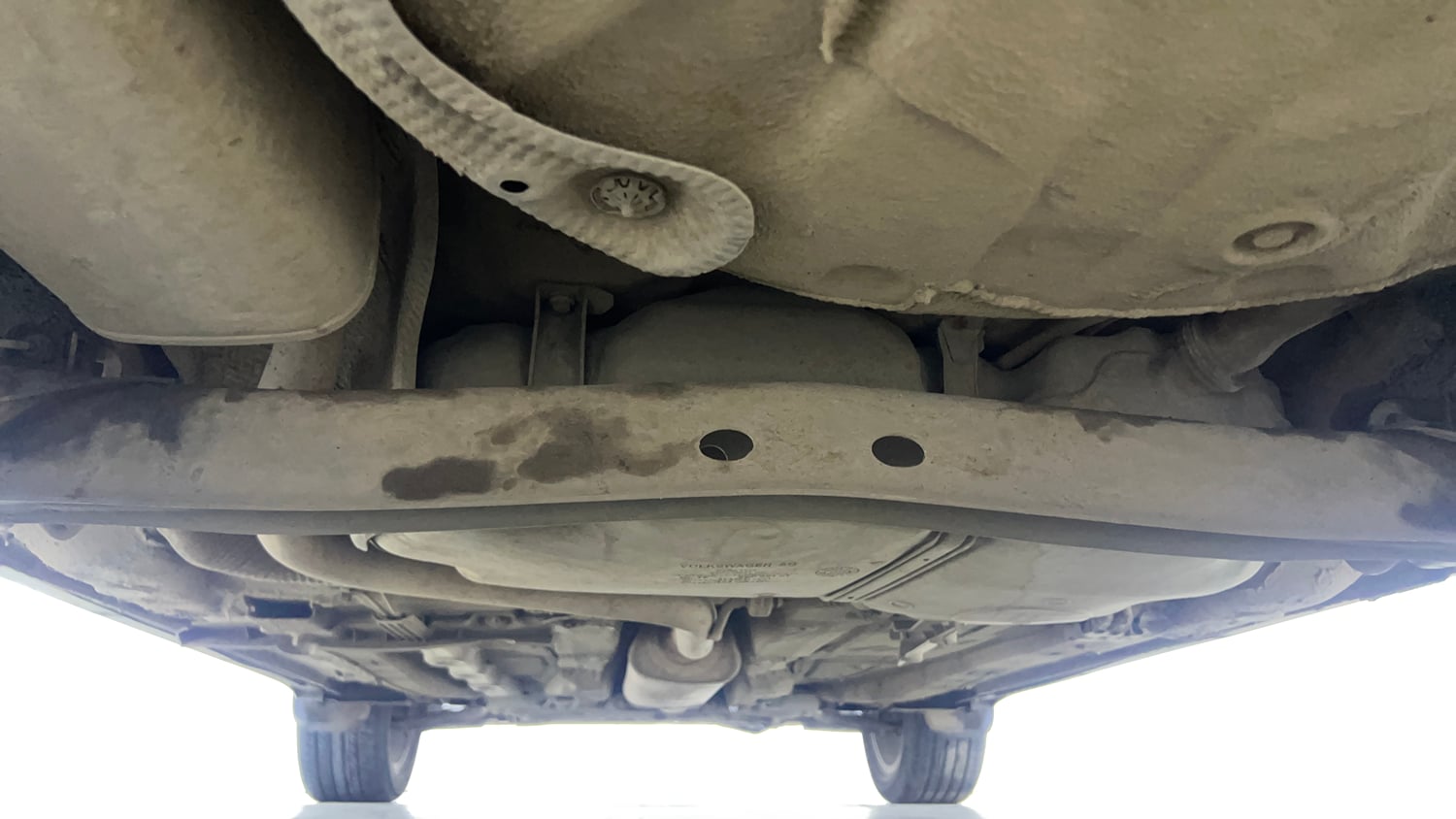 Used 2022 Skoda Kushaq Style 1.5L TSI DSG (6 Airbags) Petrol Automatic extra REAR UNDERBODY VIEW (TAKEN FROM REAR)