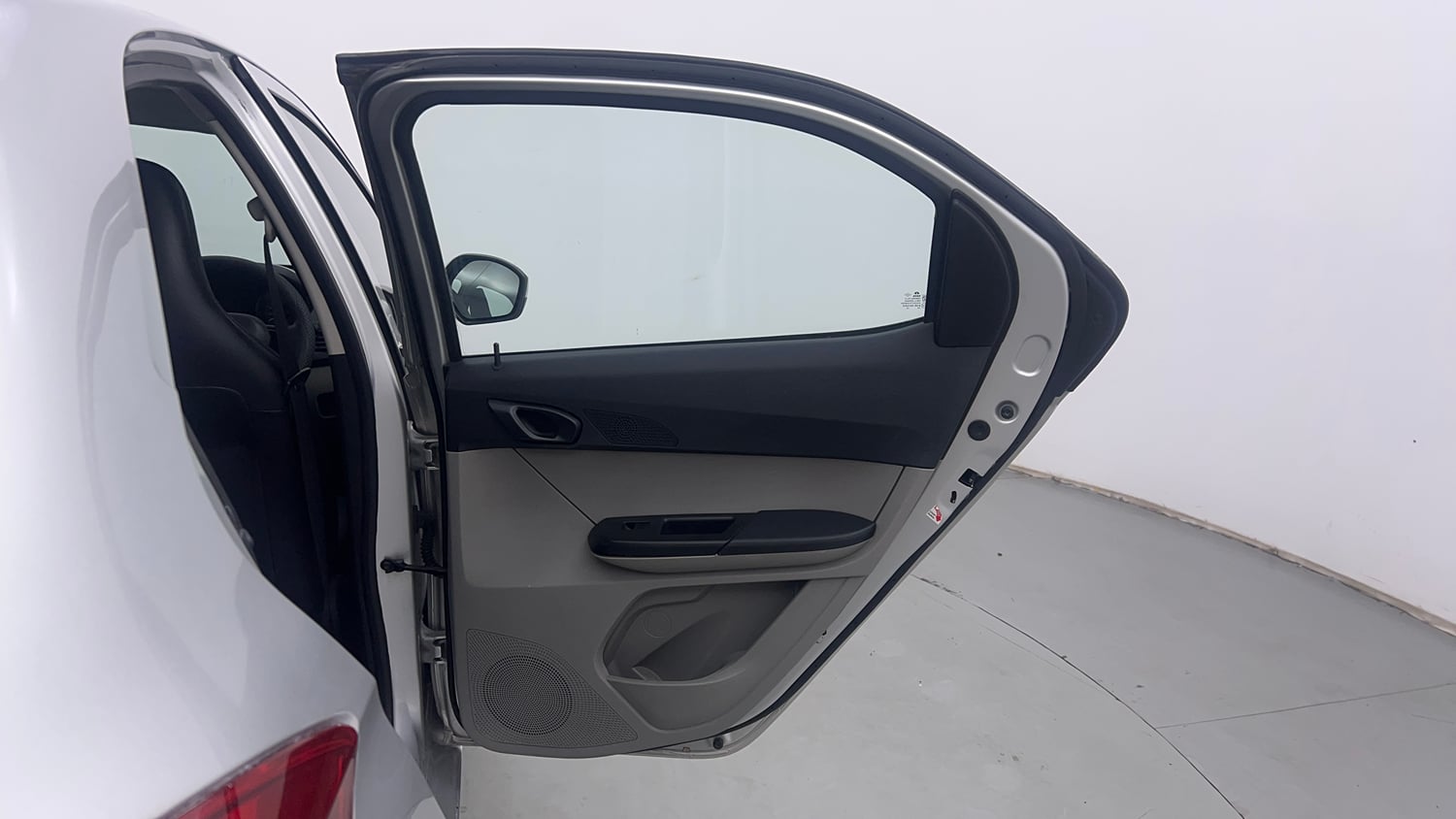 Used 2018 Tata Tiago Revotron XT Petrol Manual interior RIGHT REAR DOOR OPEN VIEW