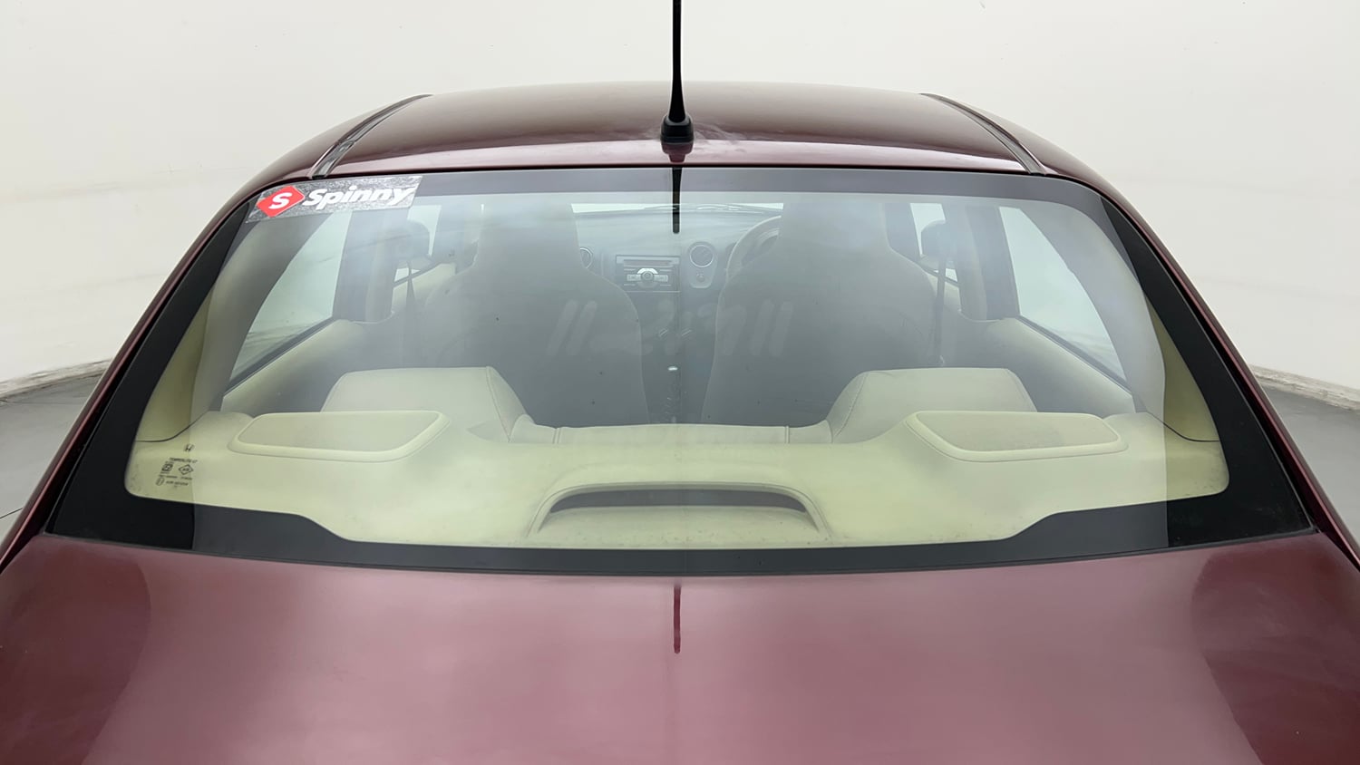 Used 2013 Honda Amaze 1.2 S i-VTEC Petrol Manual exterior BACK WINDSHIELD VIEW