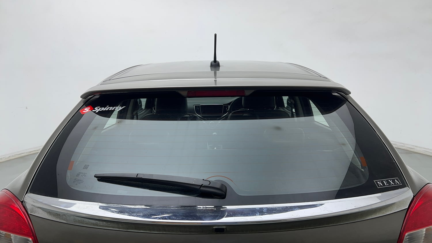 Used 2021 Maruti Suzuki Baleno Zeta Petrol Manual exterior BACK WINDSHIELD VIEW