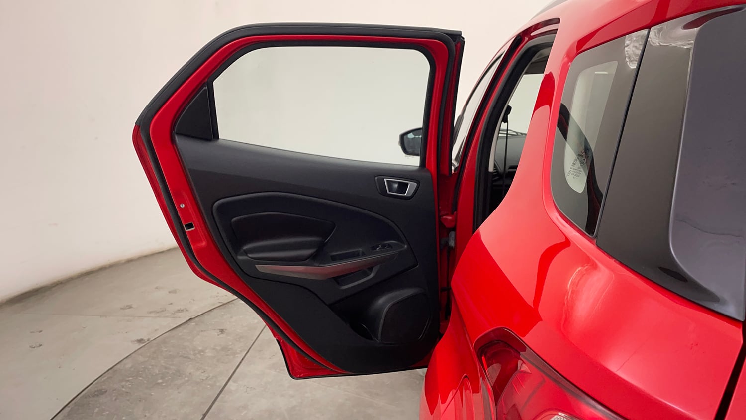 Used 2020 Ford EcoSport Titanium + 1.5L Ti-VCT AT Petrol Automatic interior LEFT REAR DOOR OPEN VIEW