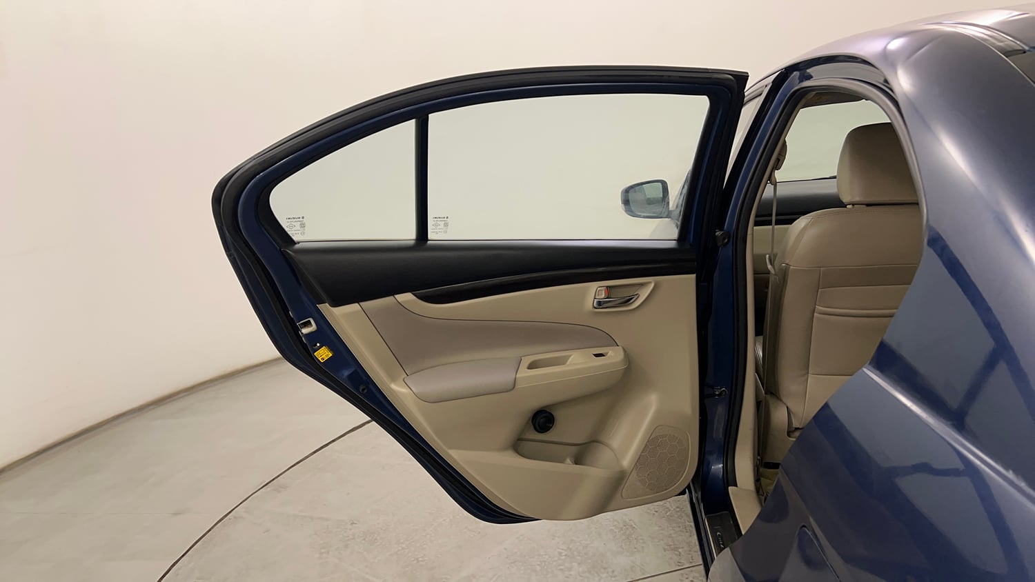Used 2017 Maruti Suzuki Ciaz Alpha 1.4 AT Petrol Automatic interior LEFT REAR DOOR OPEN VIEW