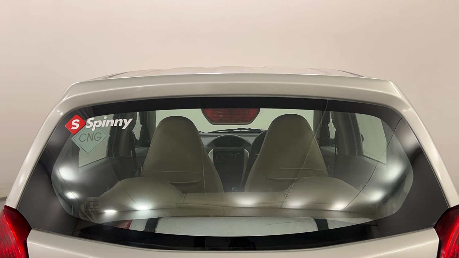 Used 2013 Maruti Suzuki Alto 800 Lxi CNG Cng Manual exterior BACK WINDSHIELD VIEW