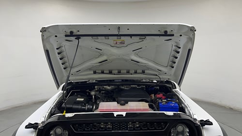 Used 2024 Mahindra Thar LX Hard Top Petrol MT 4WD Petrol Manual engine ENGINE & BONNET OPEN FRONT VIEW