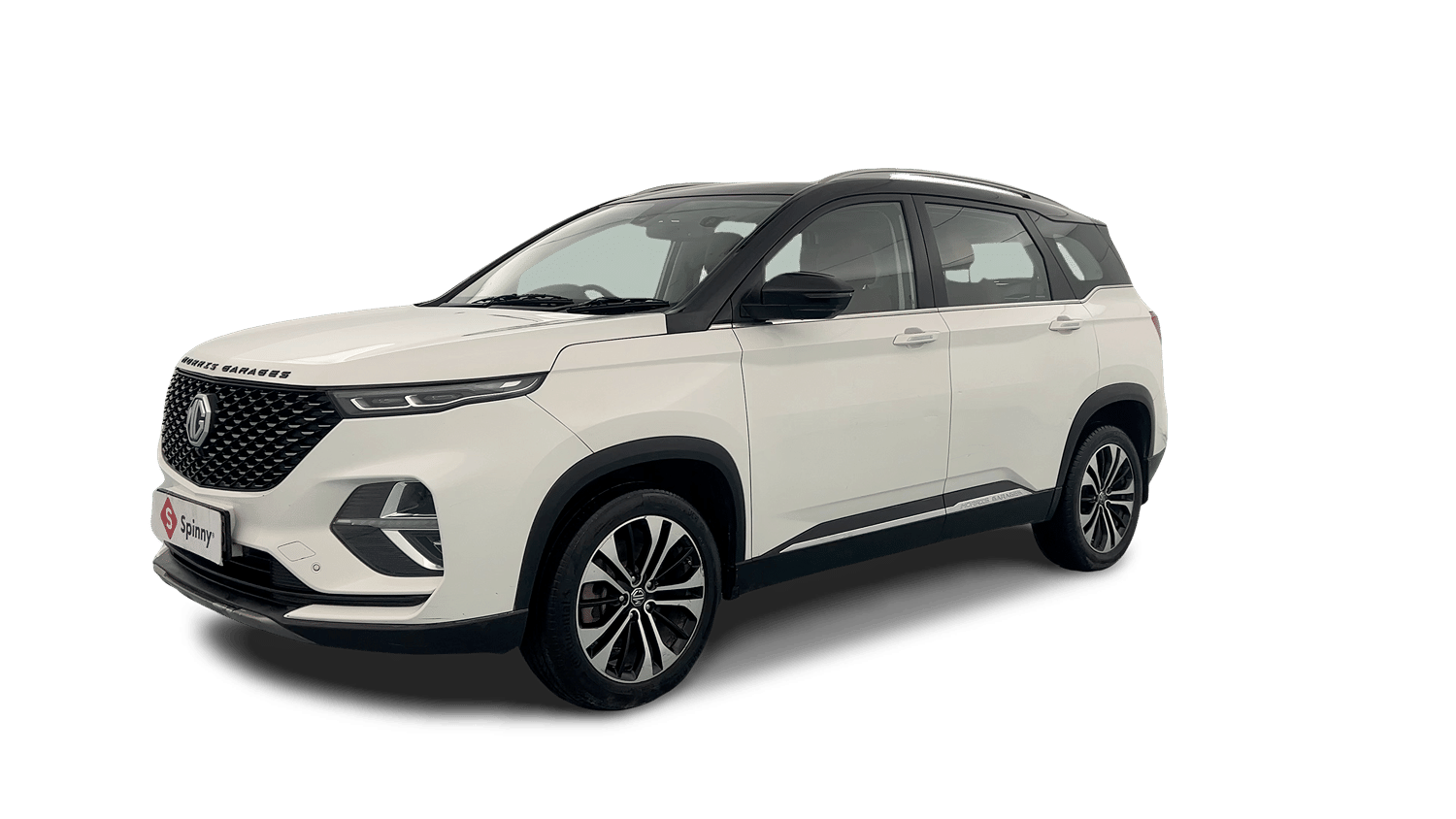 Used 2022 MG Motors Hector Plus Sharp 1.5 Petrol Turbo CVT 6-STR Dual Tone Petrol Automatic Image