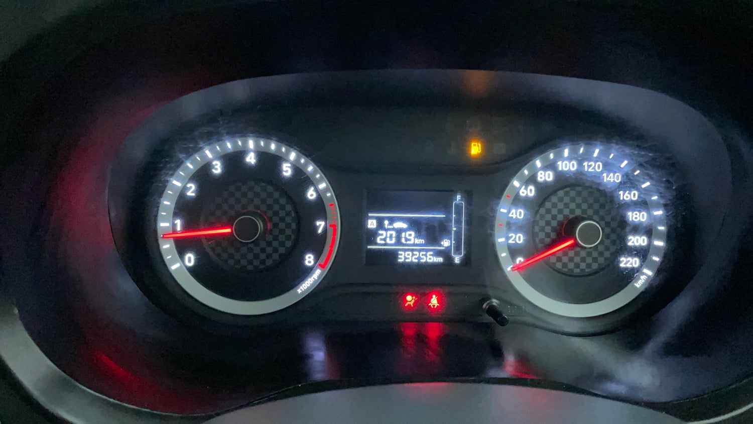 Used 2021 Hyundai Grand i10 Nios Magna 1.2 Kappa VTVT Petrol Manual interior CLUSTERMETER VIEW