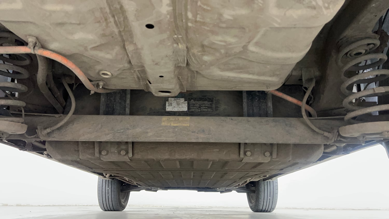 Used 2022 Tata Nexon EV XZ Plus Electric Automatic extra REAR UNDERBODY VIEW (TAKEN FROM REAR)