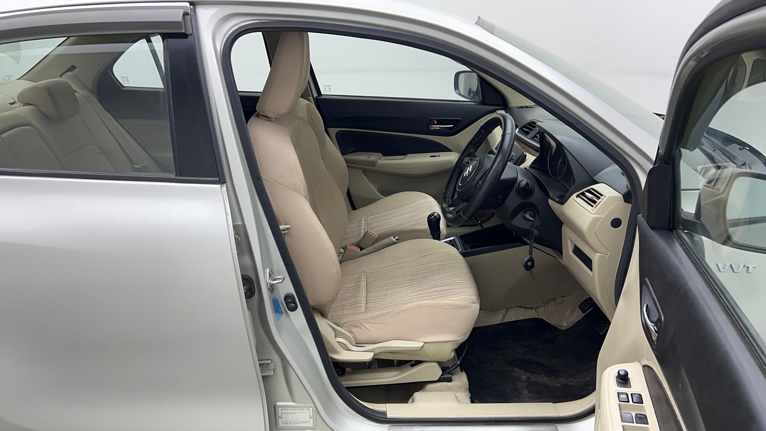 Used 2017 Maruti Suzuki Dzire VXi Petrol Manual interior RIGHT SIDE FRONT DOOR CABIN VIEW