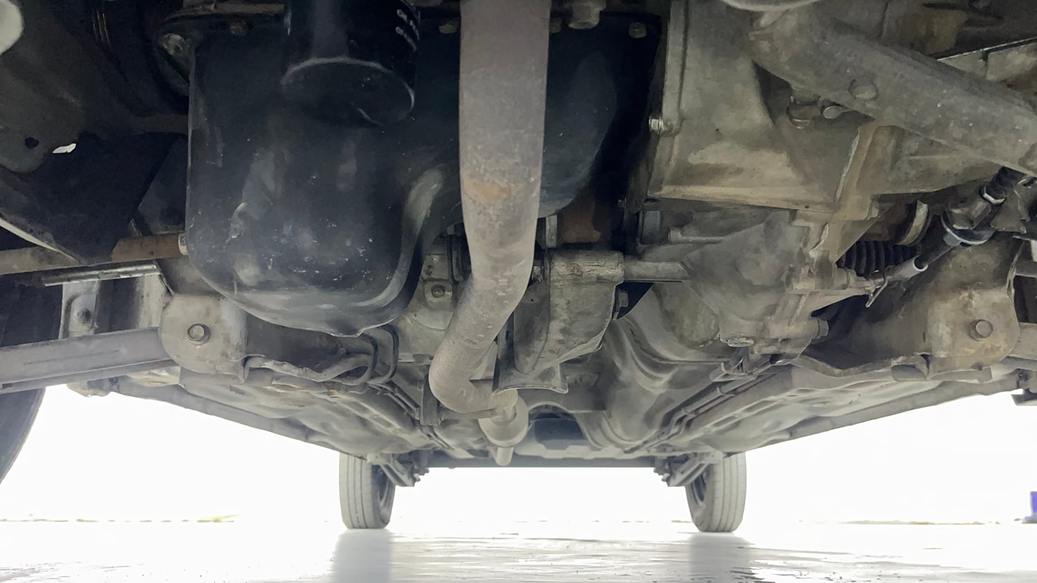 Used 2021 Maruti Suzuki Alto 800 LXi Petrol Manual extra FRONT LEFT UNDERBODY VIEW