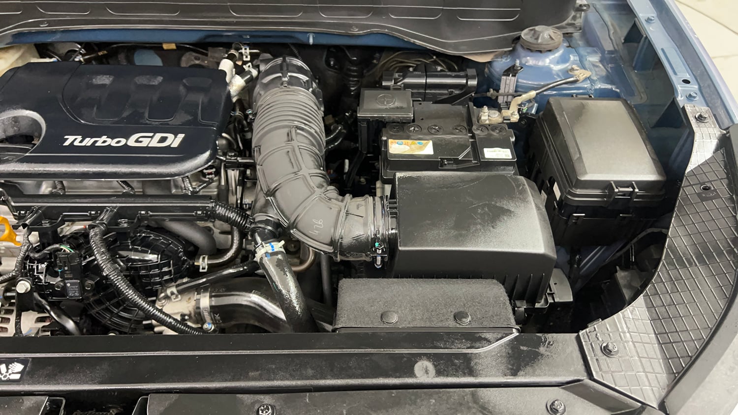 Used 2021 Hyundai Venue SX Plus 1.0 Turbo DCT Petrol Automatic engine ENGINE LEFT SIDE VIEW