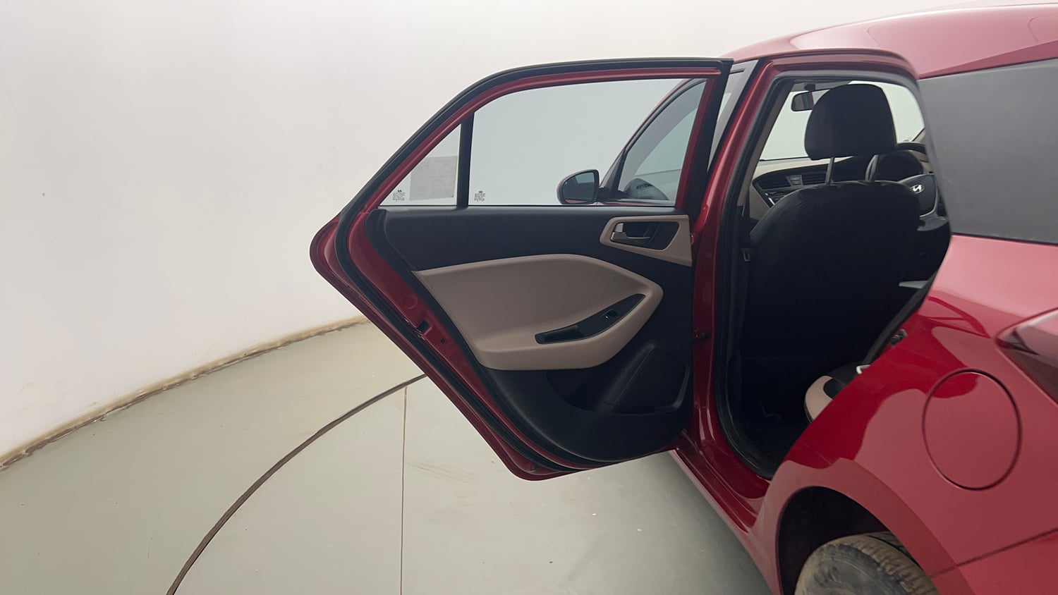 Used 2015 Hyundai Elite i20 Magna 1.2 Petrol Manual interior LEFT REAR DOOR OPEN VIEW