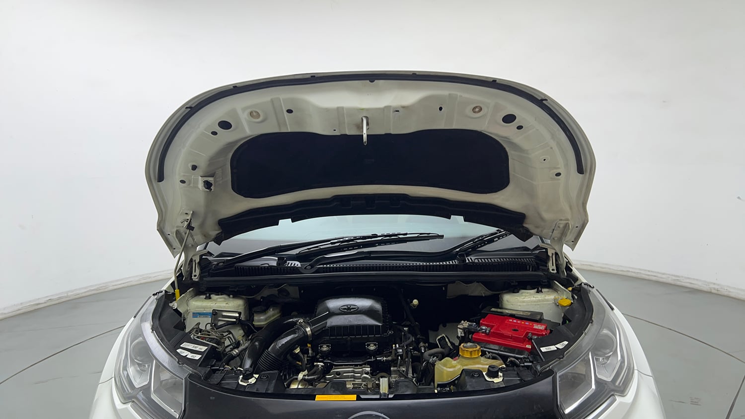 Used 2022 Tata Nexon XZA Plus (HS) Petrol Automatic engine ENGINE & BONNET OPEN FRONT VIEW