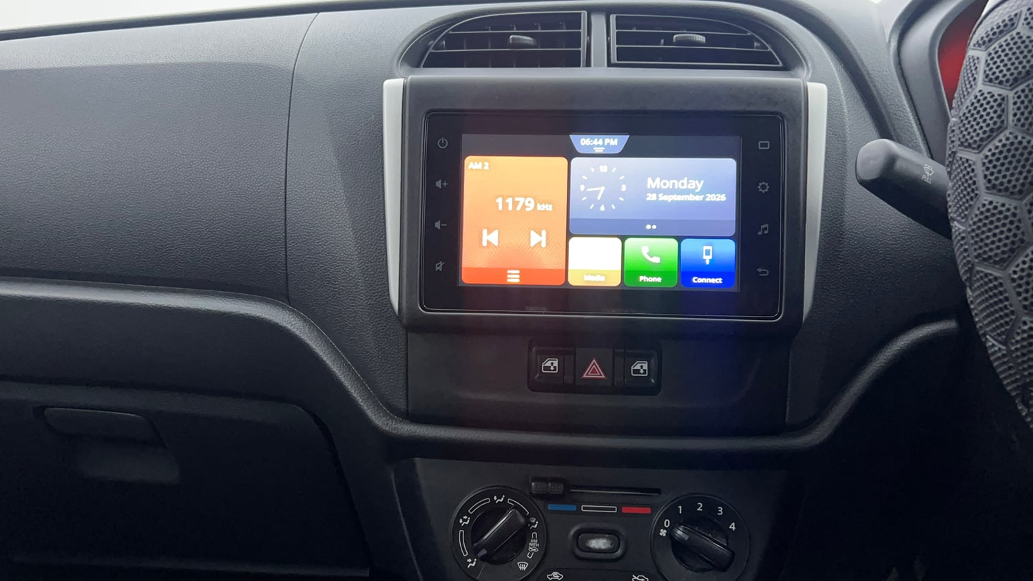 Used 2023 Maruti Suzuki Alto K10 VXi Plus Petrol Manual interior MUSIC SYSTEM & AC CONTROL VIEW