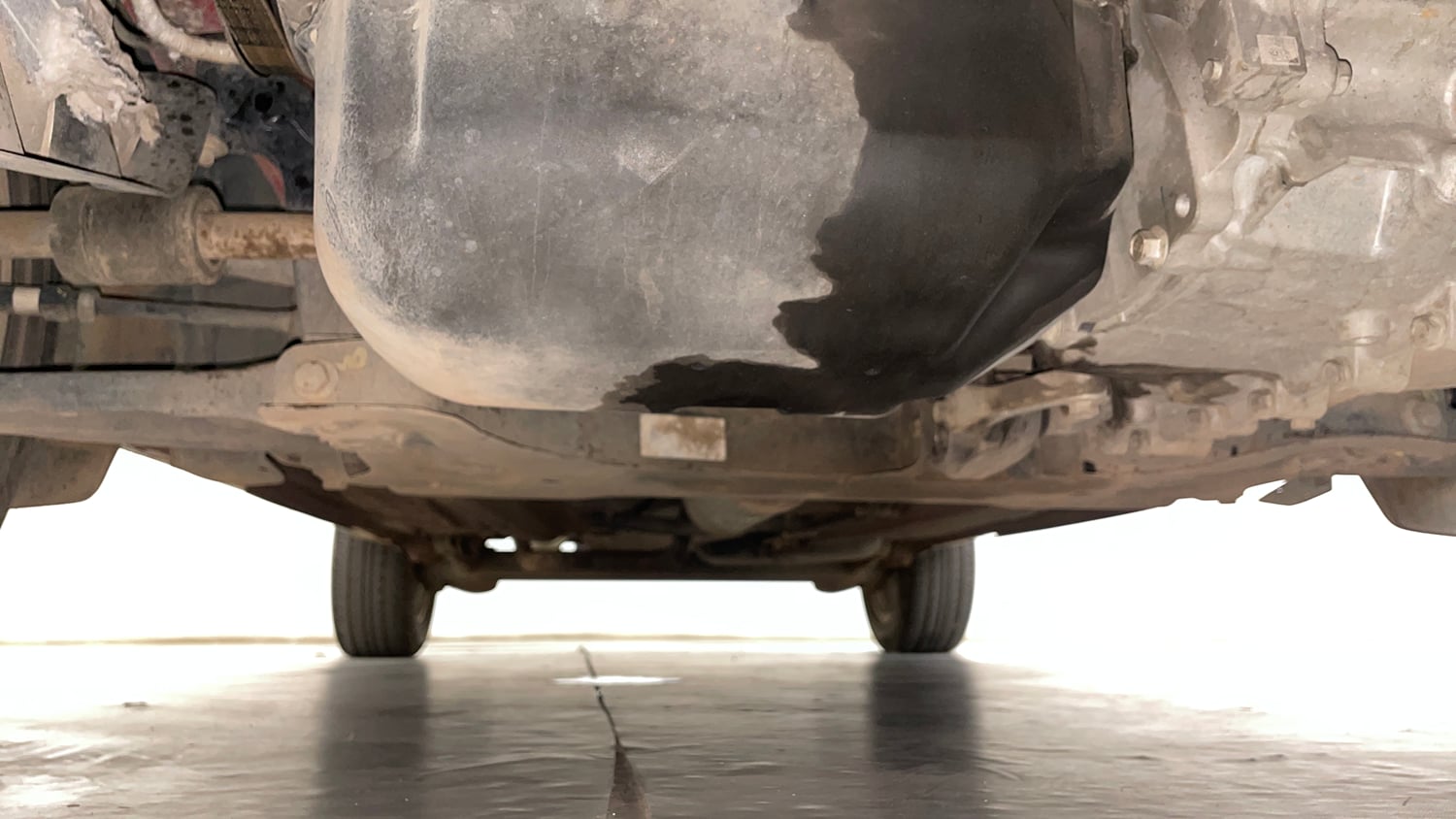 Used 2020 Ford EcoSport Titanium + 1.5L Ti-VCT AT Petrol Automatic extra FRONT LEFT UNDERBODY VIEW