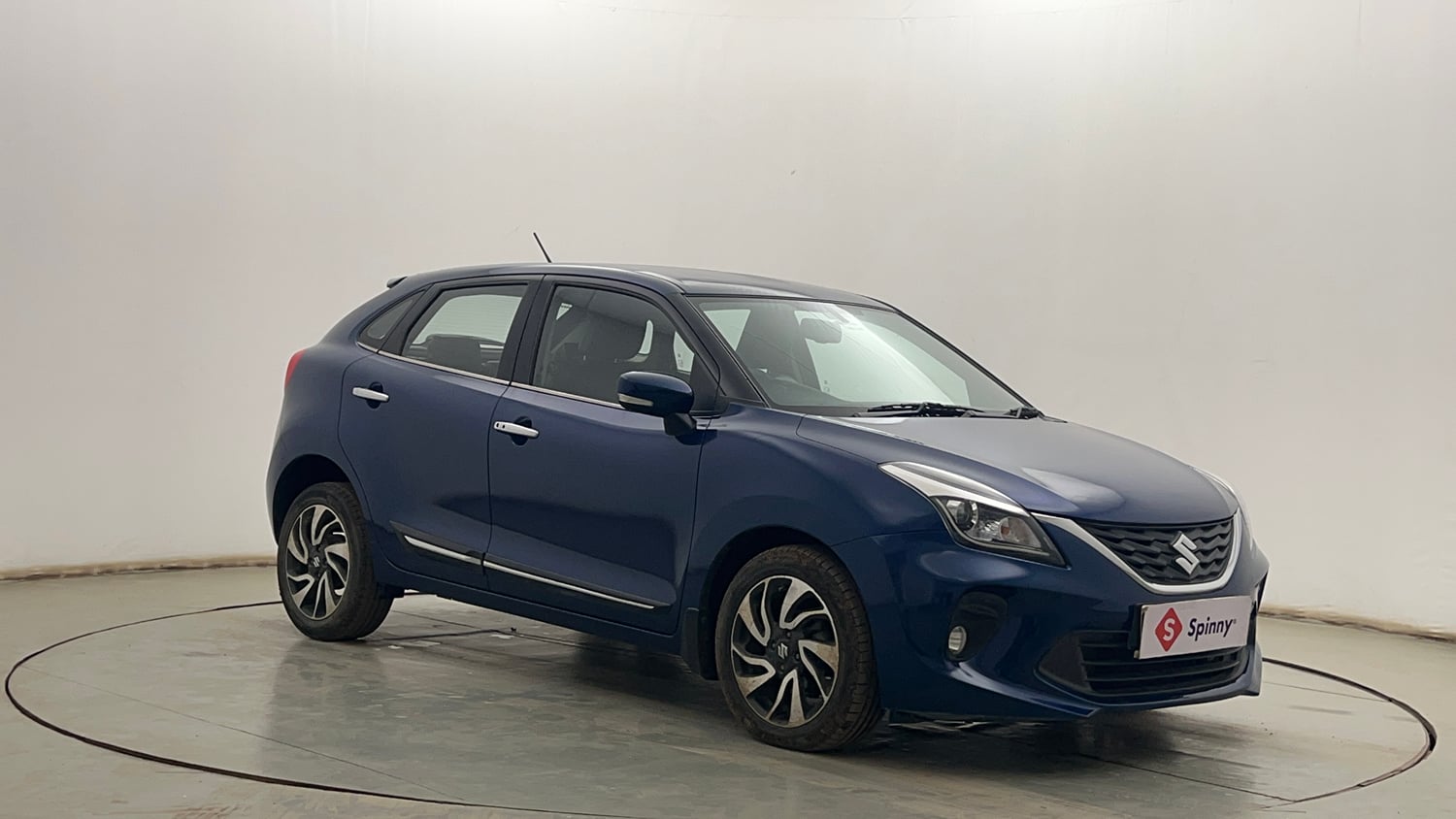 Used 2019 Maruti Suzuki Baleno Zeta 1.2 Petrol Manual exterior RIGHT FRONT CORNER VIEW