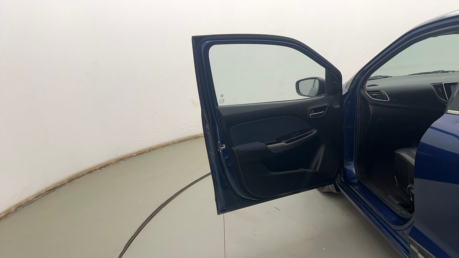 Used 2019 Maruti Suzuki Baleno Zeta 1.2 Petrol Manual interior LEFT FRONT DOOR OPEN VIEW