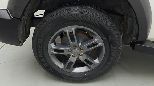 Used 2024 Mahindra Thar LX Hard Top Petrol MT 4WD Petrol Manual tyres RIGHT REAR TYRE RIM VIEW