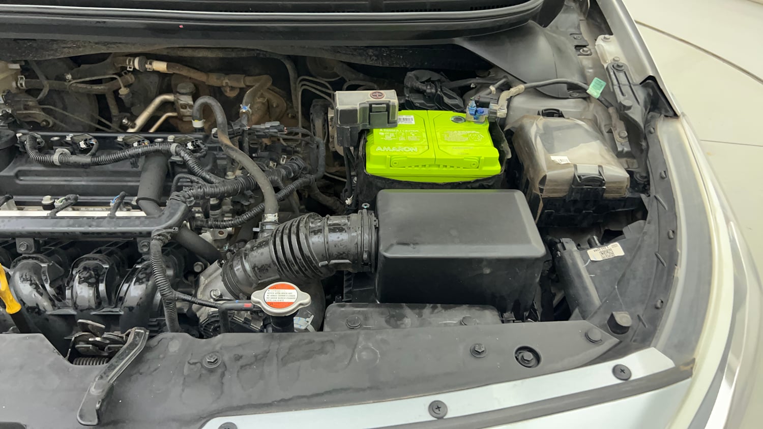 Used 2020 Hyundai Elite i20 Sportz Plus 1.2 Petrol Manual engine ENGINE LEFT SIDE VIEW