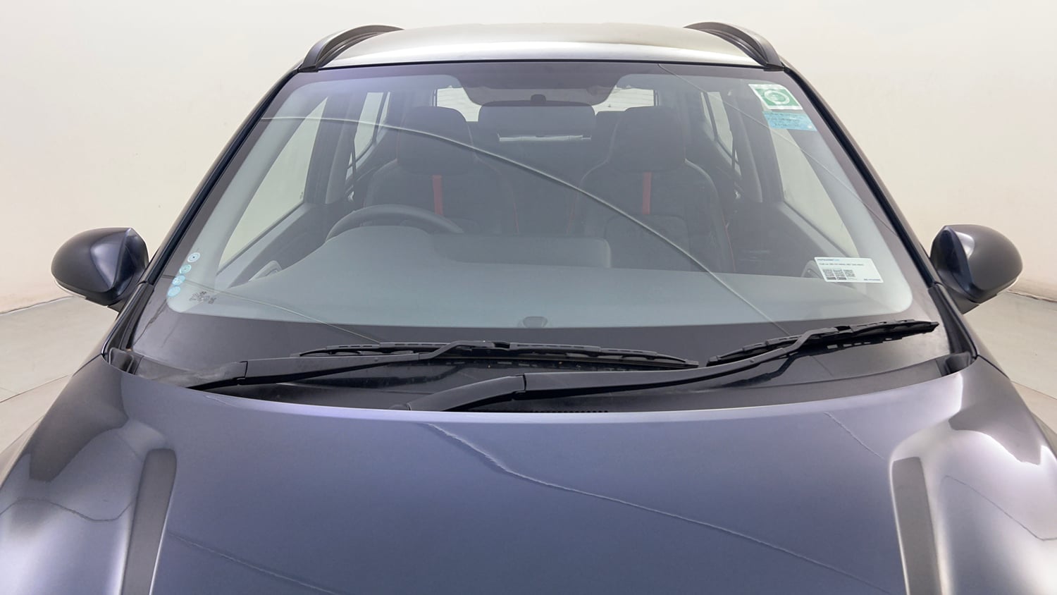 Used 2025 Hyundai Grand i10 Nios Sportz (O) 1.2 Kappa VTVT Petrol Manual exterior FRONT WINDSHIELD VIEW