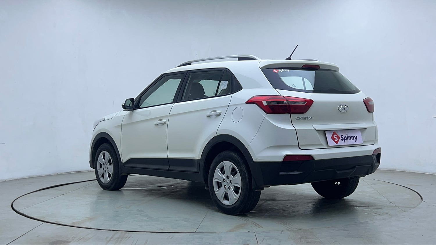 Used 2017 Hyundai Creta 1.6 E Plus Petrol Petrol Manual exterior LEFT REAR CORNER VIEW