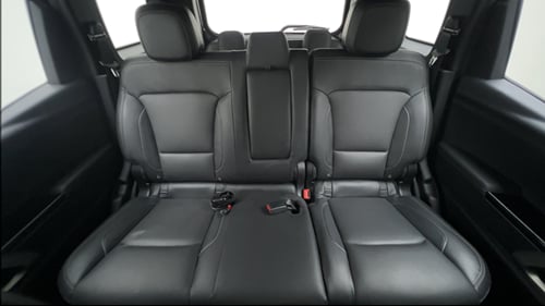 Used 2025 Mahindra Scorpio N Z8 Petrol MT 7 STR Petrol Manual interior REAR SEAT CONDITION VIEW