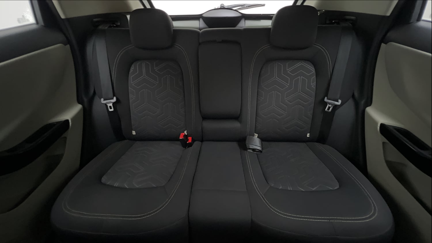 Used 2021 Tata Nexon XZA Plus Diesel Diesel Automatic interior REAR SEAT CONDITION VIEW