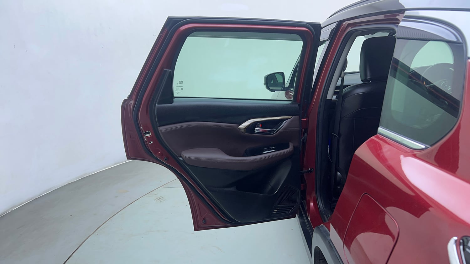 Used 2023 Maruti Suzuki Grand Vitara Alpha Dual Tone Smart Hybrid Petrol Manual interior LEFT REAR DOOR OPEN VIEW