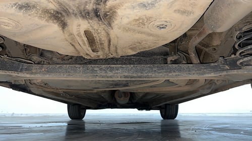 Used 2020 Maruti Suzuki Baleno Alpha Petrol Manual extra REAR UNDERBODY VIEW (TAKEN FROM REAR)
