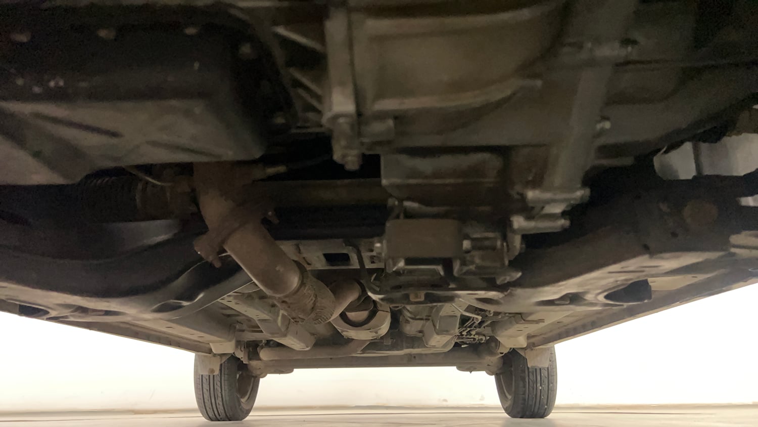 Used 2023 Tata Nexon XM (S) Diesel Diesel Manual extra FRONT LEFT UNDERBODY VIEW